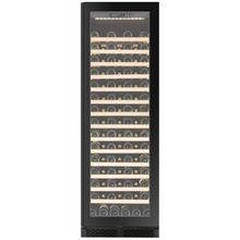 Load image into Gallery viewer, CELLA - 110Bottle - Freestanding Or Built In Wine Cabinet - Single Zone Wine Cooler - 595mm Wide - FWS122S-BLACK - Chilled Solution
