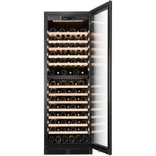 Load image into Gallery viewer, CELLA - 101 Bottle - Freestanding Or Built In Wine Cabinet - Dual Zone Wine Cooler - 595mm Wide - FWS93D-BLACK - Chilled Solution 
