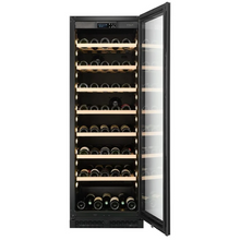 Load image into Gallery viewer, CELLA - 151 Bottle - Freestanding Or Built In Wine Cabinet - Single Zone Wine Cooler - 595mm Wide - W163S-BLACK - Chilled Solution
