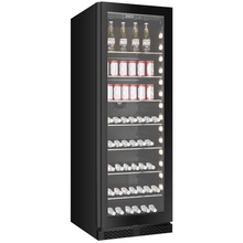 Load image into Gallery viewer, CELLA - 487 Can - Freestanding Or Built - 388L Beverage Cooler  - Single Zone Drinks Fridge  - 595mm Wide - BV163S-BLACK - Chilled Solution
