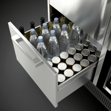 Load image into Gallery viewer, Dometic MoBar 550 S – 38 Bottle Outdoor Bar Cart with Beverage Cooler – Dual Zone - Stainless Steel, Weatherproof – Premium Drinks Station for Patios, Gardens &amp; Events – 1249mm Wide – 9600028568 | Chilled Solution
