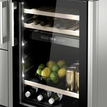 Load image into Gallery viewer, Dometic MoBar 550 S – 38 Bottle Outdoor Bar Cart with Beverage Cooler – Dual Zone - Stainless Steel, Weatherproof – Premium Drinks Station for Patios, Gardens &amp; Events – 1249mm Wide – 9600028568 | Chilled Solution
