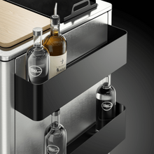 Load image into Gallery viewer, Dometic MoBar 550 S – 38 Bottle Outdoor Bar Cart with Beverage Cooler – Dual Zone - Stainless Steel, Weatherproof – Premium Drinks Station for Patios, Gardens &amp; Events – 1249mm Wide – 9600028568 | Chilled Solution
