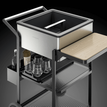 Load image into Gallery viewer, Dometic MoBar 50 S – Outdoor Mobile Drinks Bar – Premium Stainless Steel Beverage Center – 22-Bottle Capacity – Built for Patios, Gardens &amp; Events - 646mm Wide - 9600028566 - Chilled Solution
