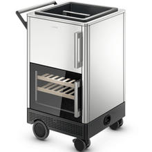 Load image into Gallery viewer, Dometic MoBar 300 S – 19 Bottle Outdoor Bar Cart with Beverage Cooler – Single Zone - Stainless Steel, Weatherproof – Premium Drinks Station for Patios, Gardens &amp; Events – 717mm Wide – 9600028567 | Chilled Solution 

