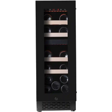 Load image into Gallery viewer, Pevino Majestic 17 bottles - Duel Zones - Wine Cooler - Black Glass Front Door - Built In - Wine Fridge - PNG20D-HHB - 295mm Wide
