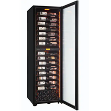 Load image into Gallery viewer, Pevino MS Noble 152 bottles - wine cooler - Metal shelves - dual zone - black - freestanding - wine fridge - PM248D-HHB - 595mm wide
