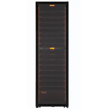 Load image into Gallery viewer, Pevino MS Noble 152 bottles - wine cooler - Metal shelves - dual zone - black - freestanding - wine fridge - PM248D-HHB - 595mm wide
