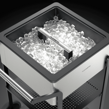 Load image into Gallery viewer, Dometic MoBar 50 S – Outdoor Mobile Drinks Bar – Premium Stainless Steel Beverage Center – 22-Bottle Capacity – Built for Patios, Gardens &amp; Events - 646mm Wide - 9600028566 - Chilled Solution
