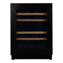 Load image into Gallery viewer, Pevino Majestic - 39 bottles - wine cooler - duel zone - kitchen door - wine fridge - PNG46DK-HHB - 595mm wide
