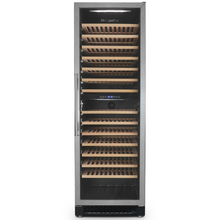 Load image into Gallery viewer, Montpellier - 166 Bottle Dual Zone Freestanding Wine Cooler – WC166X - 595mm wide - chilledsolution
