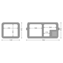 Load image into Gallery viewer, Dometic CFX5 95DZ - Electric Coolbox - Dual Zone Compressor - 962mm Wide - 97000050764 - Chilled Solution 
