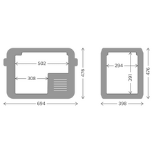 Load image into Gallery viewer, Dometic CFX5 45 - Electric Coolbox - Single Zone Compressor - 398mm Wide - 9700005076 - Chilled Solution
