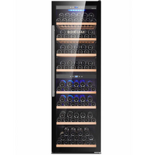 Load image into Gallery viewer, BODEGA43 - 180 Bottle - Dual Zone - Freestanding Wine Cooler - 595mm Wide - Black - B43180
