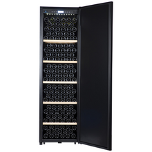 Load image into Gallery viewer, CaveCool Passion Mica - Freestanding Wine Cooler - 248 bottles - Single Zone Wine Fridge - Black Solid Door - 595mm Wide - CC248S-GD-1

