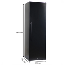 Load image into Gallery viewer, CaveCool Passion Mica - Freestanding Wine Cooler - 248 bottles - Single Zone Wine Fridge - Black Solid Door - 595mm Wide - CC248S-GD-1
