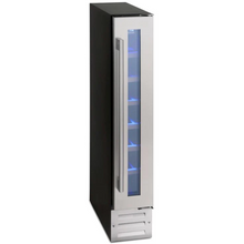 Load image into Gallery viewer, Montpellier WC7X 7 Bottles - Slimline Wine Cooler - Built In - Single Temperature Zone - Stainless Steel - Wine Fridge - 150mm Wide
