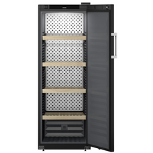 Load image into Gallery viewer, Liebherr WSbli 5031 GrandCru Selection - 196 Bottles - Freestanding - Single Temperature Zone - Solid Black Door - Wine Cooler - 597mm Wide
