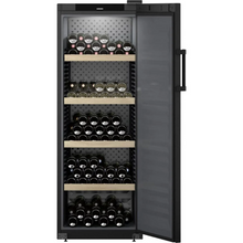 Load image into Gallery viewer, Liebherr GrandCru WPbl 5001 - 196 Bottles  - Freestanding - Single Temperature Zone - Black Door - Wine Cooler - 597mm Wide - Wine Cabinet -Chilled Solution
