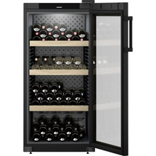 Load image into Gallery viewer, Liebherr WPbl 4201 GrandCru - Freestanding - Wine Cabinet - Single Zone - 141 Bottles - Glass Door - 597mm Wide - Chilled Solution 
