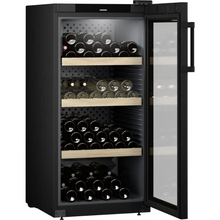 Load image into Gallery viewer, Liebherr WPbl 4201 GrandCru - Freestanding - Wine Cabinet - Single Zone - 141 Bottles - Glass Door - 597mm Wide - Chilled Solution 
