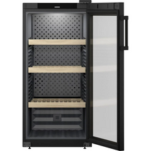 Load image into Gallery viewer, Liebherr WPbl 4201 GrandCru - Freestanding - Wine Cabinet - Single Zone - 141 Bottles - Glass Door - 597mm Wide - Chilled Solution 
