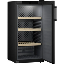 Load image into Gallery viewer, Liebherr WPbl 4201 GrandCru - Freestanding - Wine Cabinet - Single Zone - 141 Bottles - Solid Black Door - 597mm Wide - Chilled Solution
