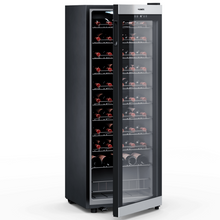 Load image into Gallery viewer, Dometic C55F – Freestanding Wine Cooler – 483mm Wide – 55 Bottles – Black Glass Finish – Single Temperature Zone – Wine Fridge – 9620000639 | Chilled Solution
