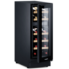 Load image into Gallery viewer, Dometic D18B – Freestanding | Built-In Wine Cooler – 295mm Wide – 18 Bottles – Black Glass Finish – Dual Temperature Zone – Wine Fridge – 9620000646 | Chilled Solution 

