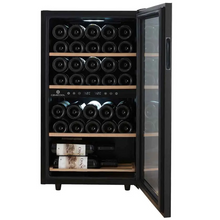 Load image into Gallery viewer, Cavecool Chill Ruby - 34 Bottle - Dual Zone - Wine Fridge - Freestanding - 480mm Wide - Black -  CC29DB-1 - Chilled Solution 
