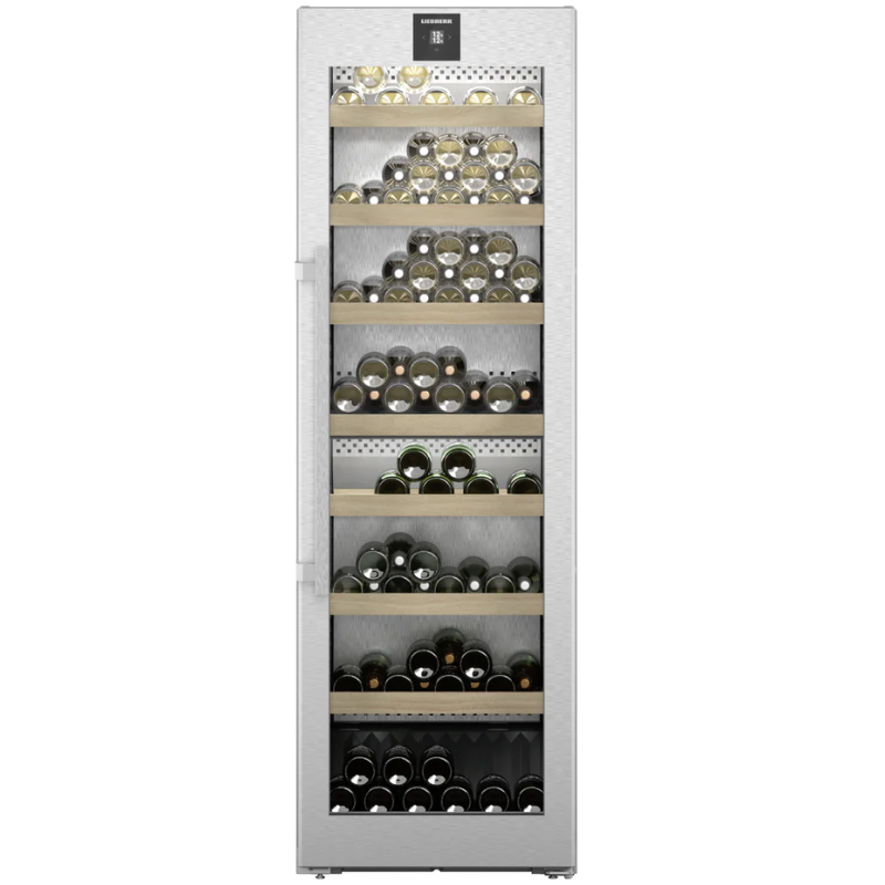 Liebherr WPsd 5252 Vinidor - 155 Bottle - Freestanding Wine Cabinet - Two Zone Wine Cooler - 597mm Wide - Glass Door - Chilled Solution 