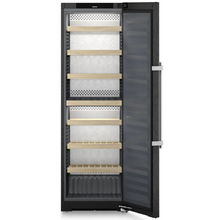 Load image into Gallery viewer, Liebherr WSbsi 5252 Vinidor - 155 Bottle - Freestanding Wine Cabinet - Two Zone Wine Cooler - 597mm Wide - Solid Black Door - Chilled Solution
