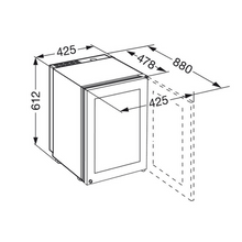 Load image into Gallery viewer, Liebherr WKes 653 GrandCru - Freestanding - Wine Cabinet - Ciger Humidor - Single Zone - 12 Bottles - 425mm Wide - chilledsolution
