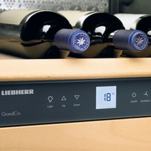 Load image into Gallery viewer, Liebherr WKes 653 GrandCru - Freestanding - Wine Cabinet - Ciger Humidor - Single Zone - 12 Bottles - 425mm Wide - chilledsolution
