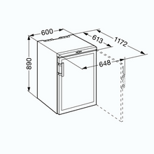 Load image into Gallery viewer, Liebherr WKb 1812 Vinothek - Freestanding - Wine Cabinet - Single Zone - 66 Bottles - 600mm Wide - chilledsolution
