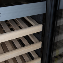 Load image into Gallery viewer, Polar GG764 G-Series - Freestanding Wine Fridge - Dual Zone Wine Cooler - 180 Bottles - 600mm Wide - Stainless Streel
