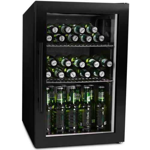 Cavin Arctic Collection 63 - Freestanding Beer Cooler - 430mm Wide - 63 Bottles - Black - SW-63B