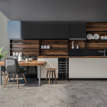 Load image into Gallery viewer, Pevino NG - Single Zone Wine Cooler - Built In Wine Fridge - Black glass front - 295mm Wide - 20 Bottles - PNG20S-HHB - chilledsolution

