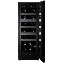 Load image into Gallery viewer, Pevino NG - Single Zone Wine Cooler - Built In Wine Fridge - Black glass front - 295mm Wide - 20 Bottles - PNG20S-HHB - chilledsolution
