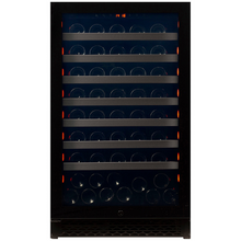 Load image into Gallery viewer, Pevino PNG88S-HHB - Single Zone Wine Cooler - Built In Wine Fridge - 83 bottles - Black glass front - 595mm Wide - chilledsolution
