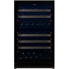 Load image into Gallery viewer, Pevino PNG88D-HHB - Dual Zone Wine Cooler - Built In Wine Fridge - 74 Bottles - Black glass front - 595mm Wide - chilledsolution
