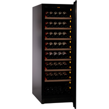 Load image into Gallery viewer, Pevino PNGD-180S-HHB Display Wine Cooler - Built In or Freestanding - 159 Bottles - Single Zone Wine Fridge - Black Glass Front - 595mm Wide - chilledsolution
