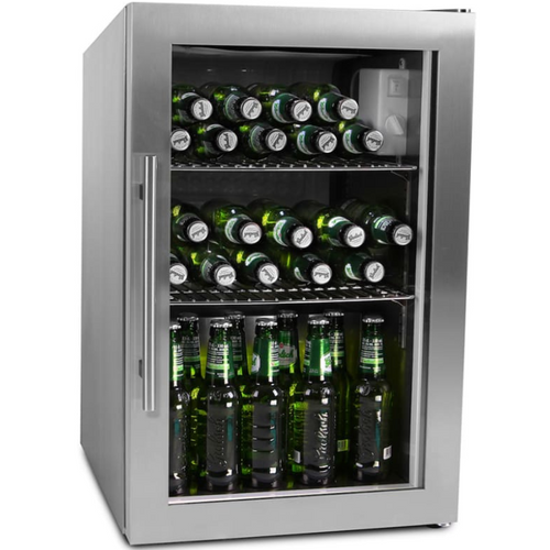 Cavin Arctic Collection 63 - Freestanding Beer Cooler - 430mm Wide - 63 Bottles - Stainless Steel
