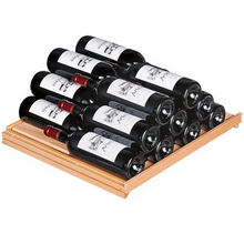 Load image into Gallery viewer, Artevino Cosy - 39 Bottle Dual Zone Built In or Freestanding Wine Ageing Cabinet COSYPMT - Black - 594mm Wide - chilledsolution
