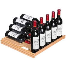 Load image into Gallery viewer, Artevino Cosy - 39 Bottle Dual Zone Built In or Freestanding Wine Ageing Cabinet COSYPMT - Black - 594mm Wide - chilledsolution
