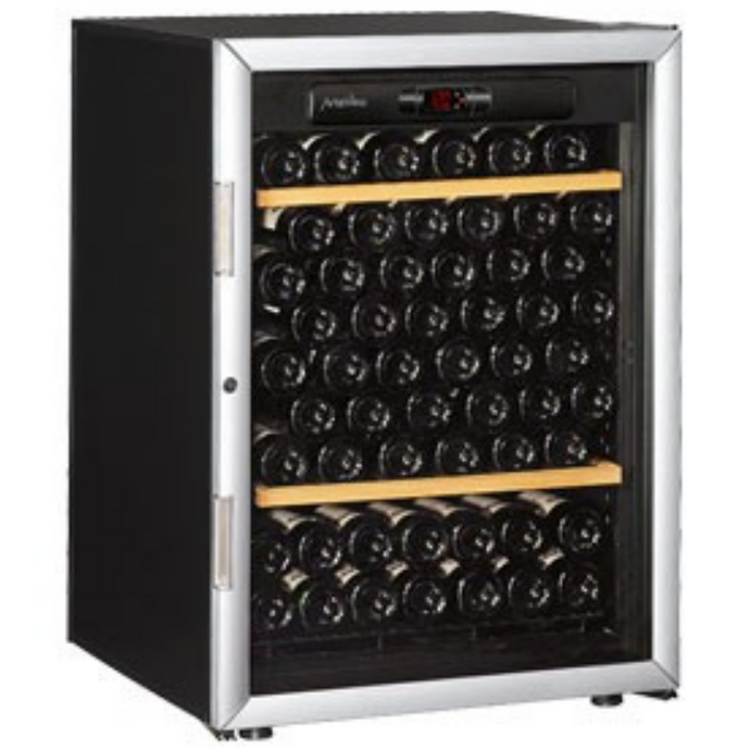 Artevino Oxygen - Freestanding Wine Cabinet - 98 bottles - Dual zone Wine Cooler - OXPMT98NVSD - Glass door -  - 680mm Wide - chilledsolution