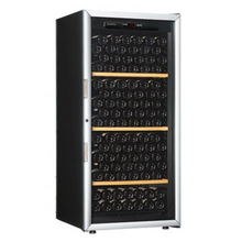 Load image into Gallery viewer, Artevino Oxygen - 182 bottles - Single zone Wine Aging Cabinet  - Freestanding Wine Cooler - Glass door - Black - OXM1T182NVSD - 680mm Wide - chilledsolution
