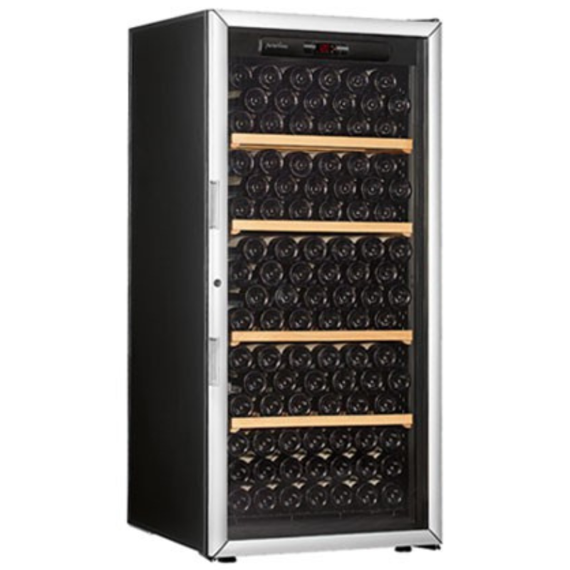 Artevino Oxygen - 177 bottles - Freestanding Wine Cabinet - Dual Zone Wine Cooler - Glass door - OXMMT177NVSD - 680mm Wide - chilledsolution