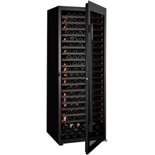 Load image into Gallery viewer, Pevino Giant 300 - Single Zone Wine Cooler - Freestanding Wine Fridge - 267 Bottles - 750mm Wide - Black Glass - PG300S-B - chilledsolution
