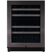 Load image into Gallery viewer, Pevino - PNG46D-HHBS - Built in Wine cooler / Wine Fridge - 39 bottles - Dual zones - Black steel - 595mm Wide - chilledsolution
